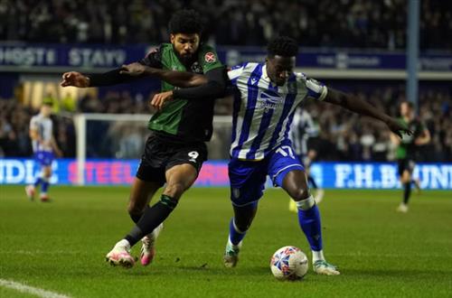Sheffield mercredi contre Coventry City