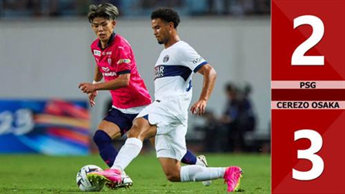 Sakura Osaka contre le Paris Saint-Germain