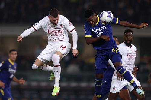 AC Milan contre Vérone