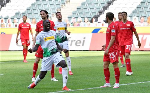 Union Berlin contre Mönchengladbach