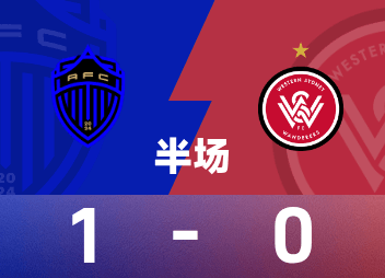 Mi-temps de la Super League australienne : Randall a marqué de l'extérieur, Auckland temporairement 1-0 Western Sydney Wanderers