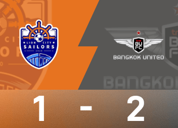 Rapport du match de deuxième niveau de la Ligue des champions de l'AFC: Gassani et Aziq ont marqué, Bangkok United 2-1 Lion City Mariners