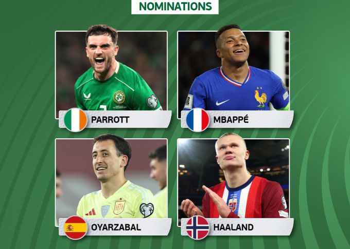 Nominations pour le meilleur joueur du 9e tour des éliminatoires mondiales européennes : Mbappe et Haaland sont sur la liste