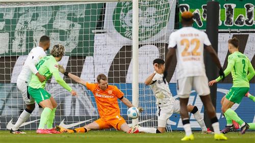 Wolfsbourg contre Bayer Leverkusen