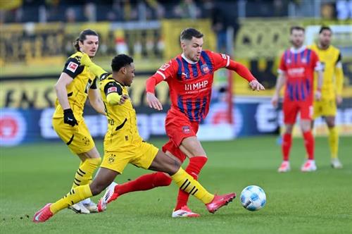 Heidenheim contre Dortmund