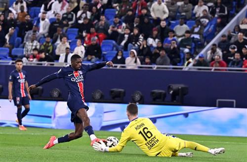 Paris Saint-Germain contre Monaco