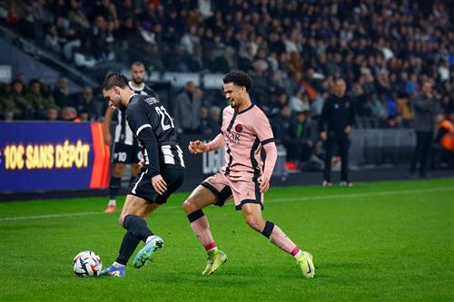 Angers contre Paris Saint-Germain