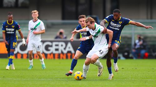 Vérone contre Sassuolo