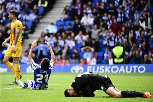 Real Sociedad contre Gérone