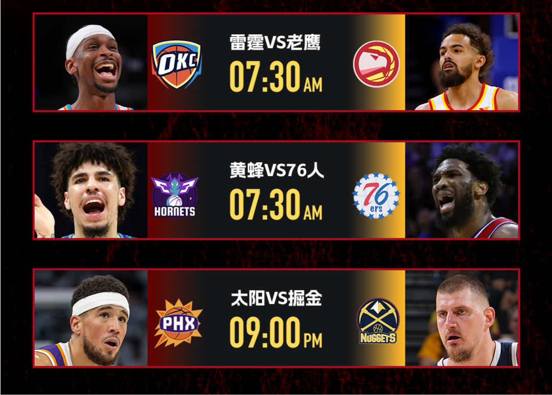 Les temps forts NBA de demain : SGA et Jokic joueront ensemble, Embiid espère dissiper la morosité