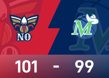 Rapport du match NBA: Bey 22 points et 9 rebonds et Flagg a raté le match nul, Pélicans 101-99 Mavericks