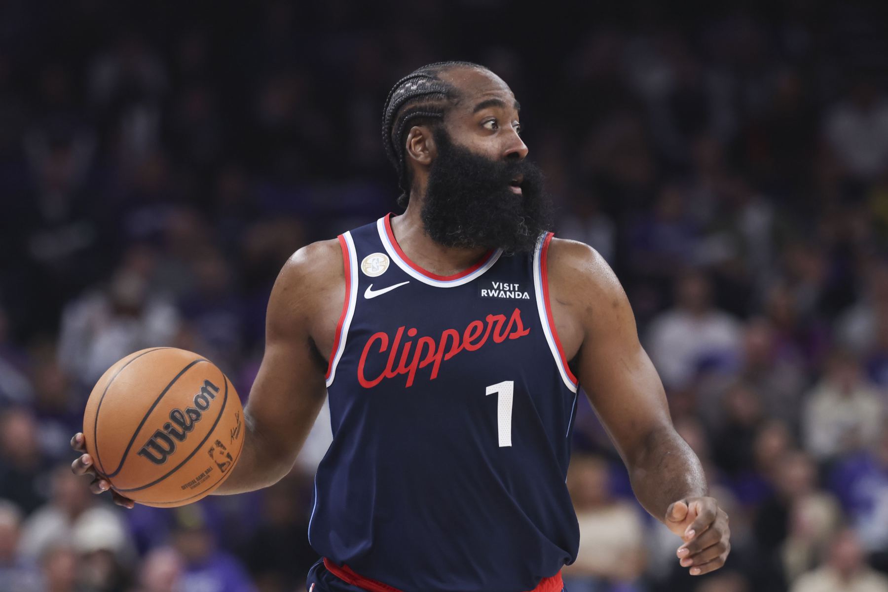 L'énergie physique est réduite en raison du piégeage! Harden a fait 0 sur 3 en seconde période et n'a marqué que 3 points avec des lancers francs.