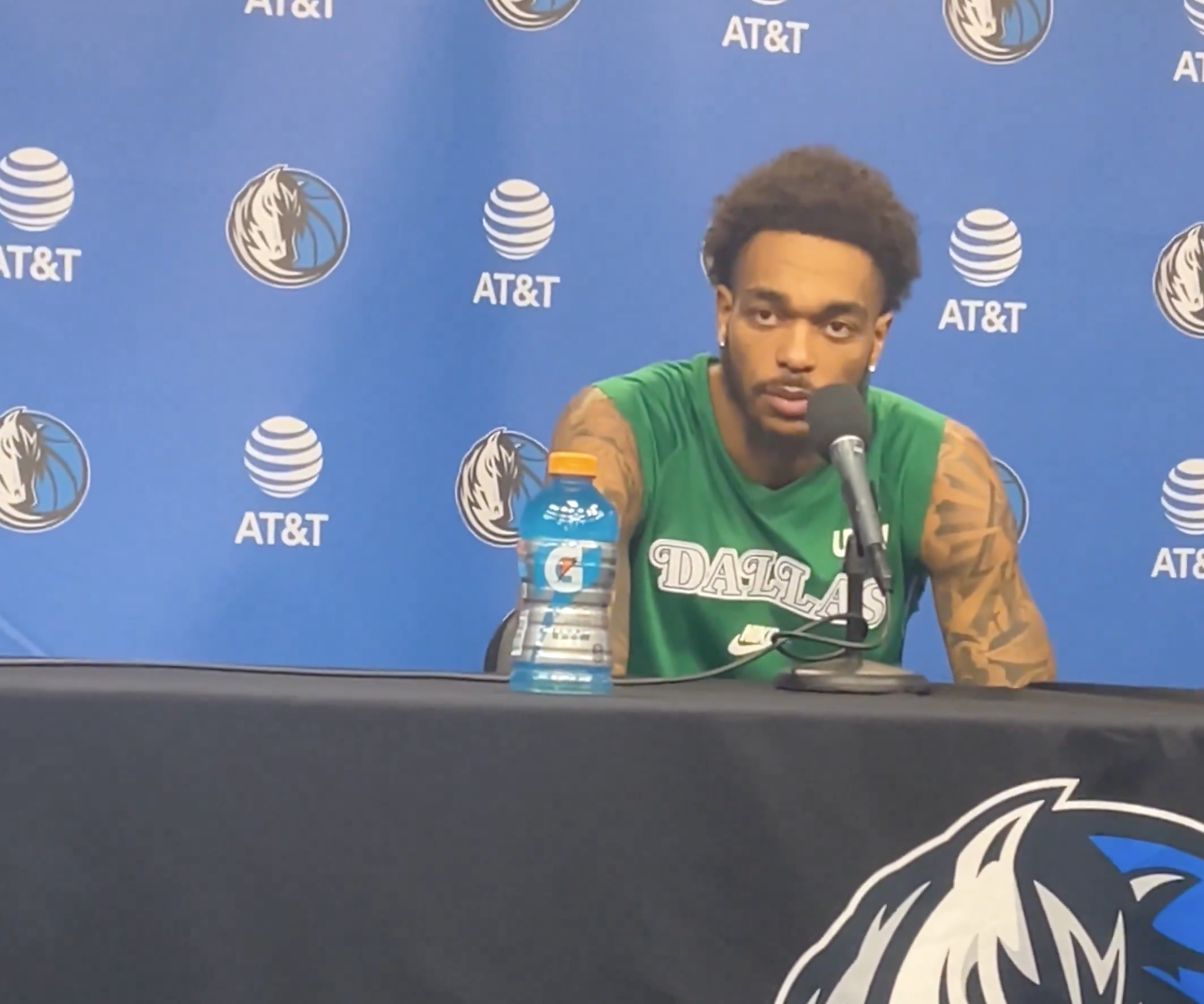 PJ Washington : J'espère que tout le monde pourra nous encourager ce soir et rester silencieux lors des lancers francs